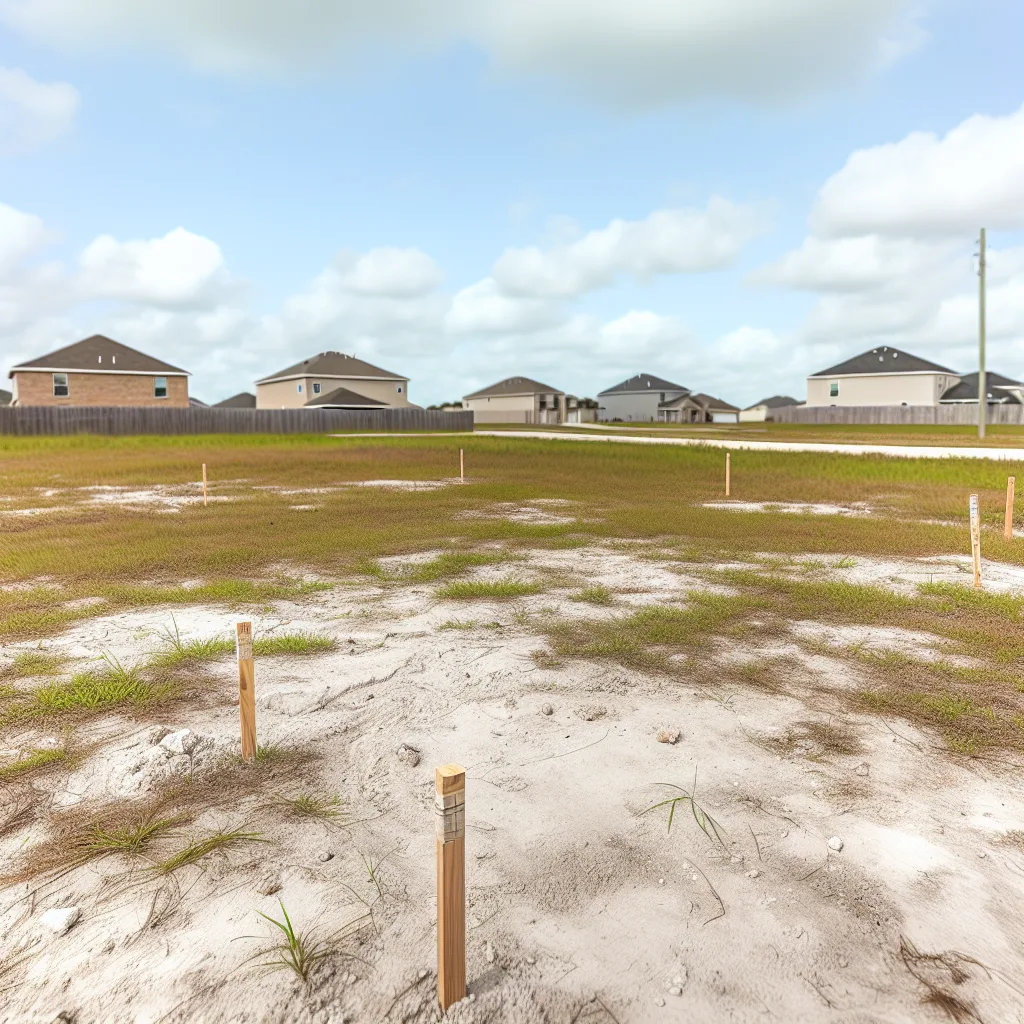 Cleared vacant residential lot for sale in Decatur, Georgia