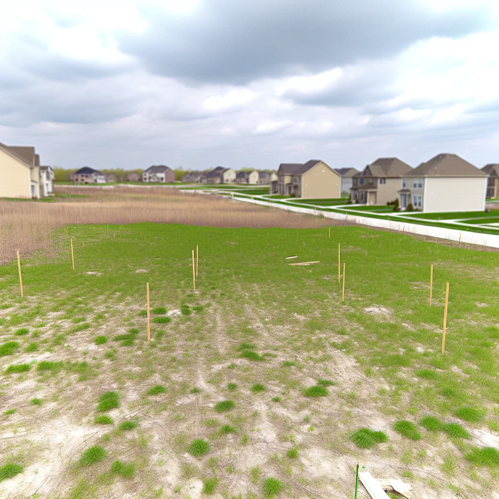 Cleared vacant residential lot for sale in DeKalb County, Georgia