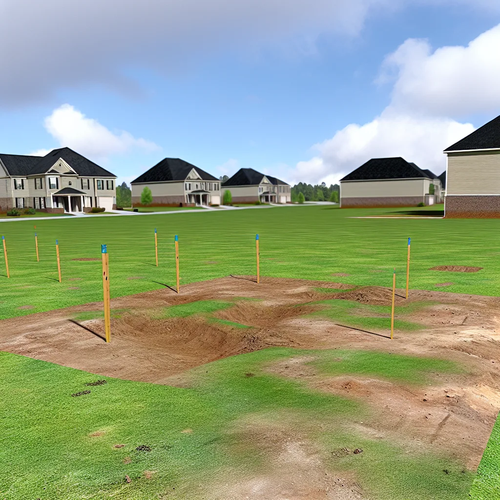 Cleared vacant residential lot for sale in Elbert County, Georgia