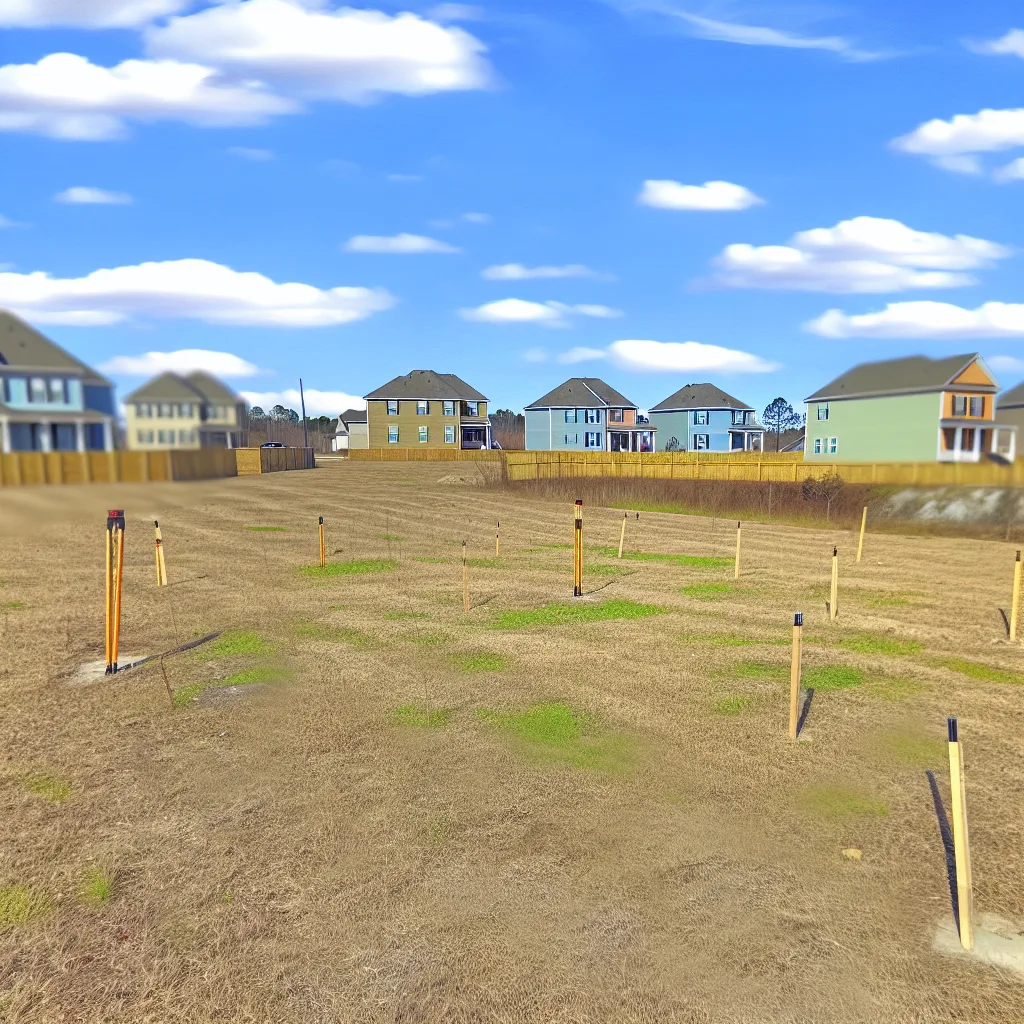 Cleared vacant residential lot for sale in Walker County, Georgia