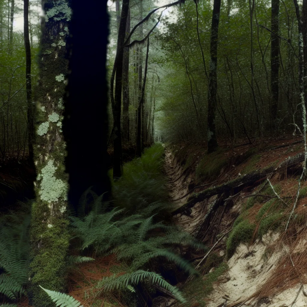 Wooded forest parcel in Atlanta, Georgia