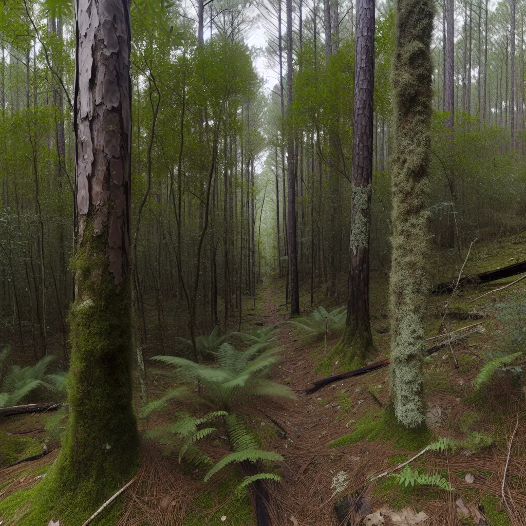 Wooded forest parcel in Cobb County, Georgia
