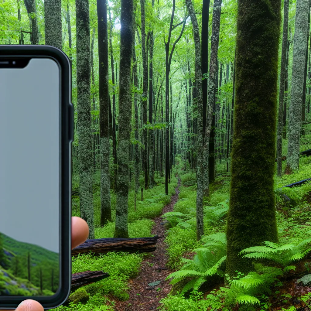 Wooded forest parcel in Decatur, Georgia