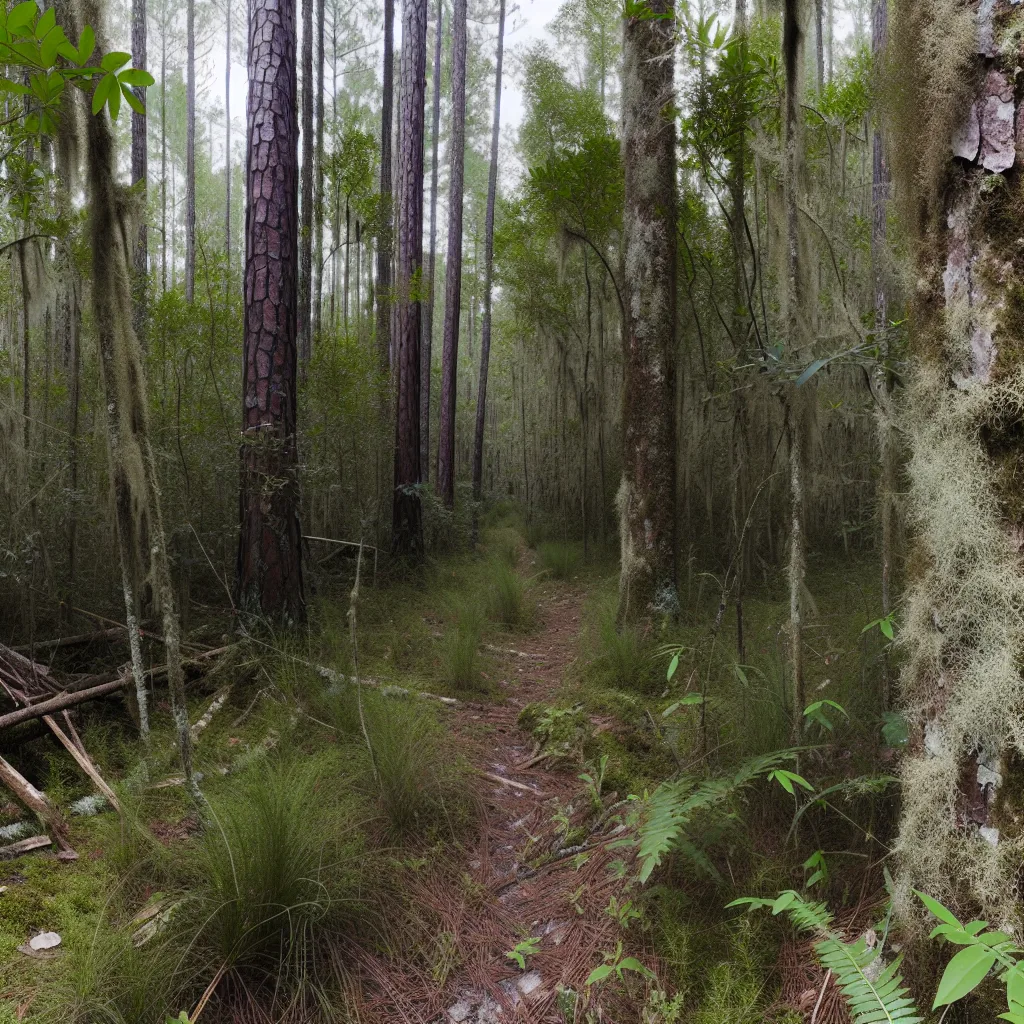 Wooded forest parcel in DeKalb County, Georgia
