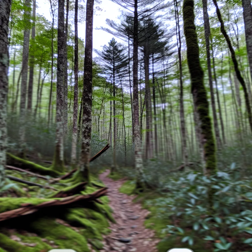 Wooded forest parcel in Ellijay, Georgia