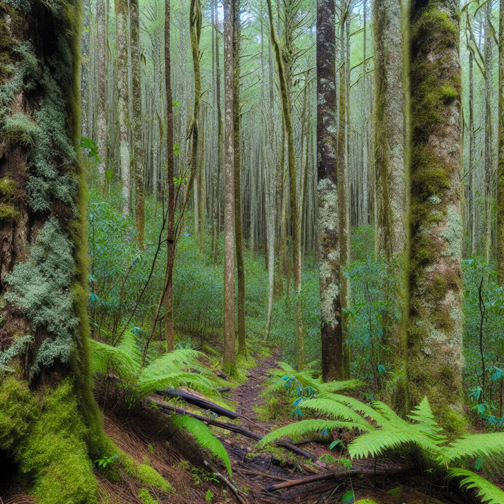 Wooded forest parcel in Fulton County, Georgia