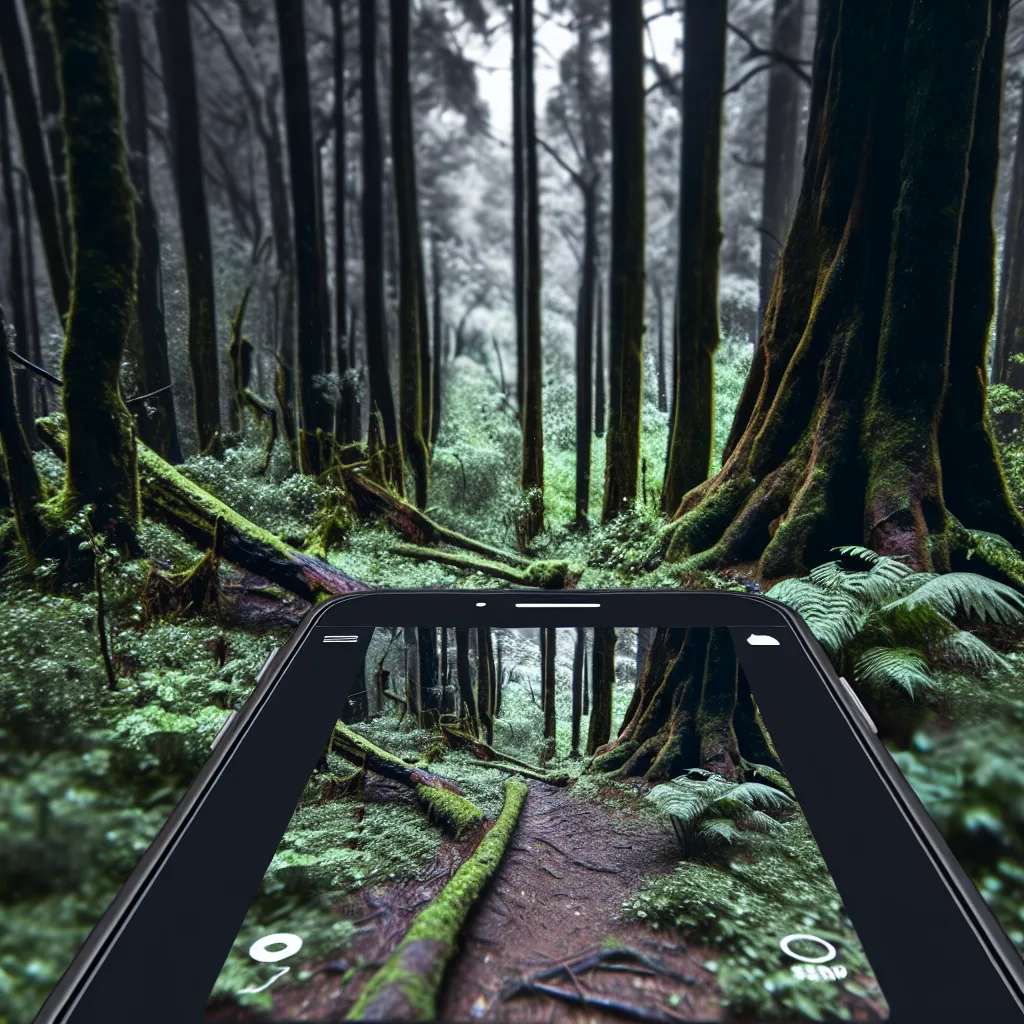 Wooded forest parcel in Gilmer County, Georgia