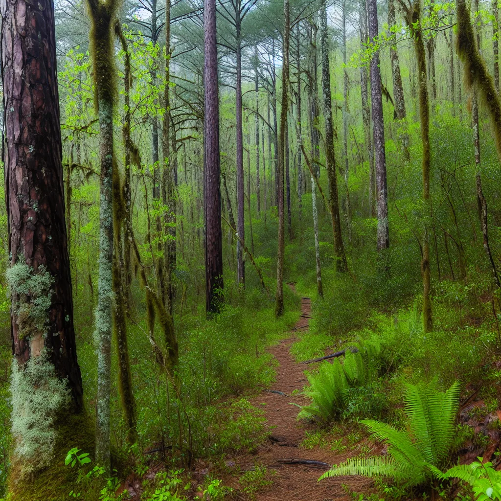 Wooded forest parcel in LaFayette, Georgia