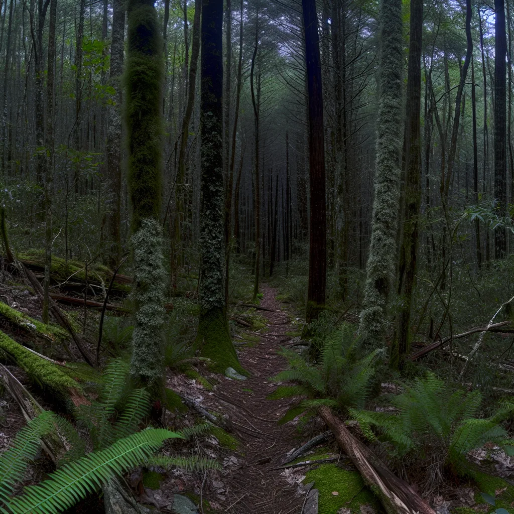 Wooded forest parcel in Marietta, Georgia